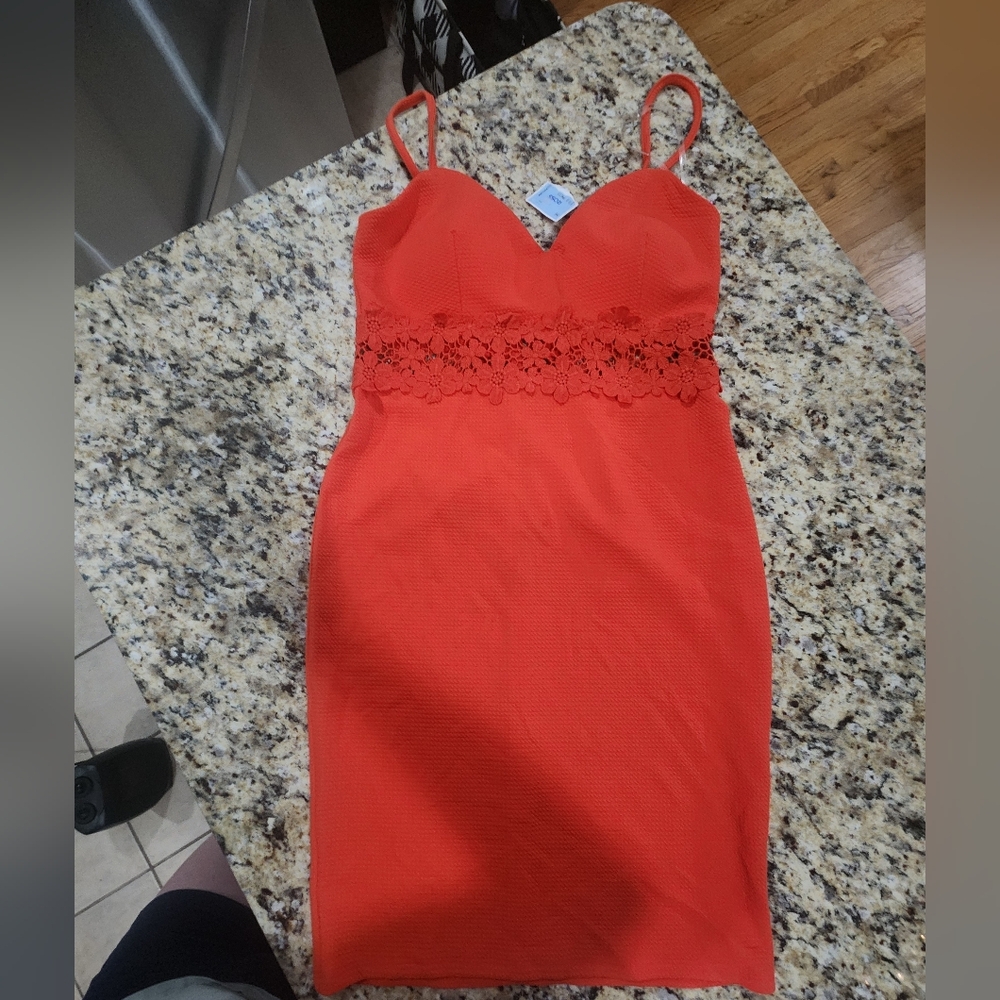 NWT orange Dress